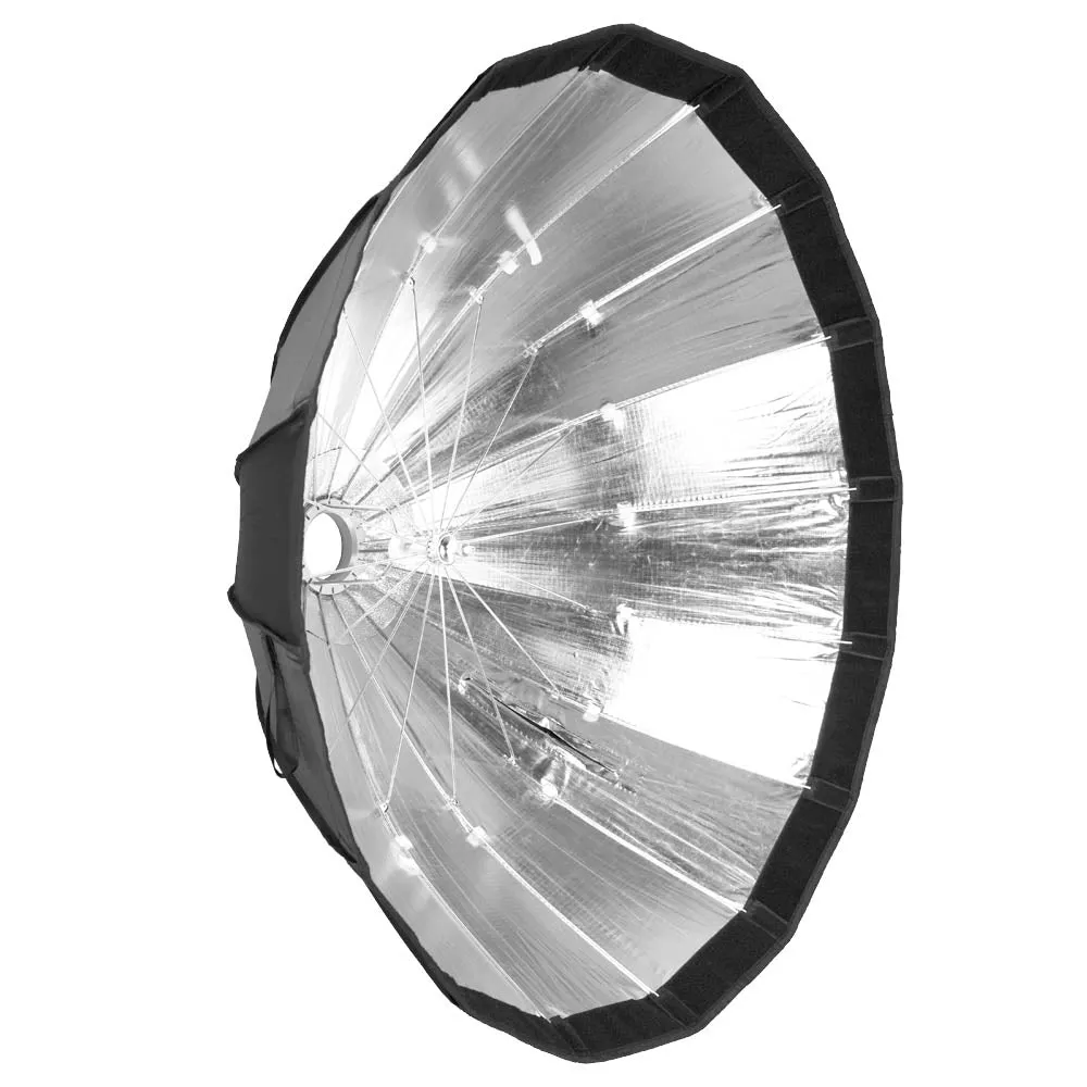 AD-S85S 85cm Godox Fitting 16-sided Portable Parabolic Softbox (Silver Interior)