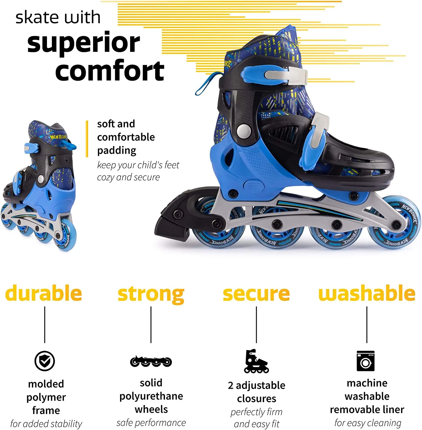 Adjustable Inline Skates