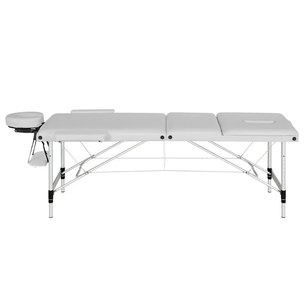 Adjustable Portable Aluminium Massage Table Set - Zenses