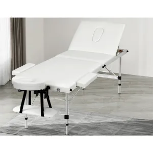 Adjustable Portable Aluminium Massage Table Set - Zenses