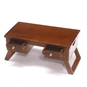 Adjustable Teak Laptop Table