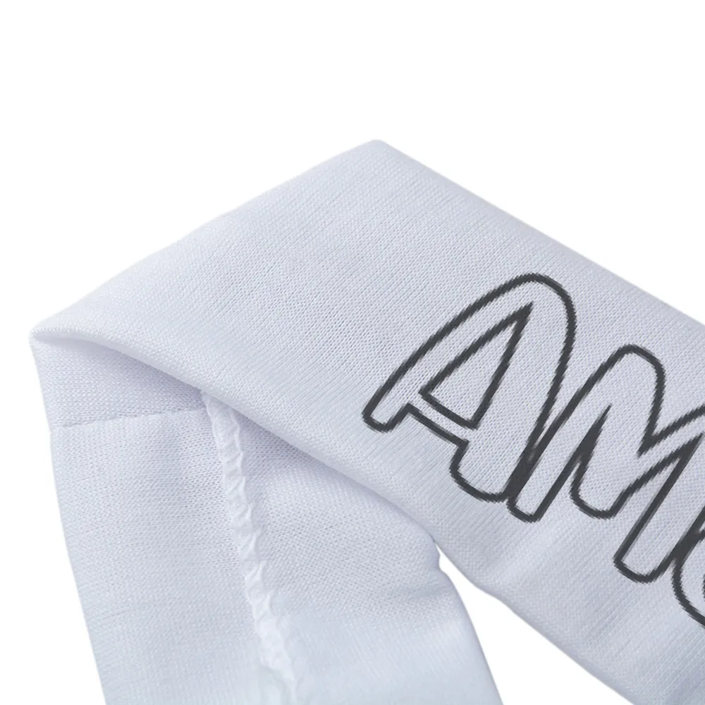 Am&Is Unisex Polyester Magic Scarf Headband - White