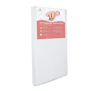 Big Oshi Portable Crib Mattress - 3" Thick White