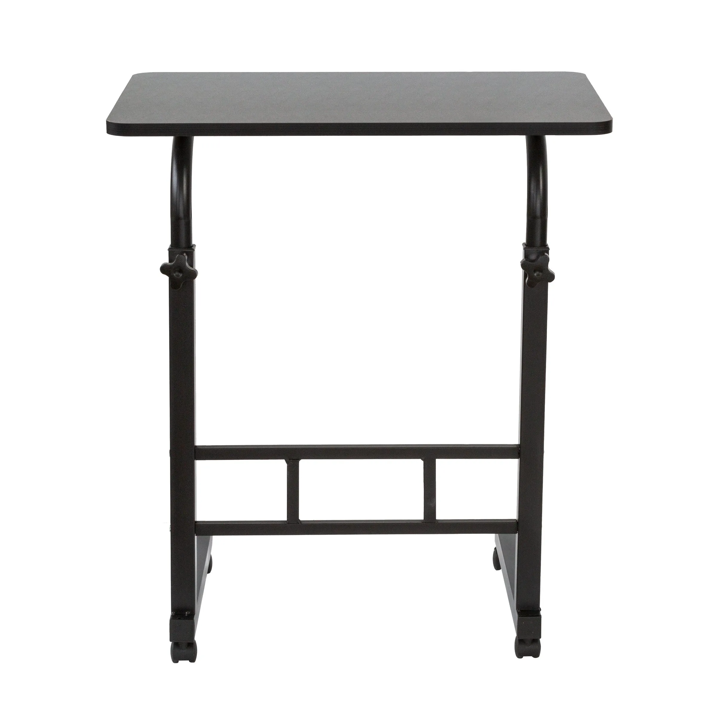 Black Portable Laptop Desk with Adjustable Height