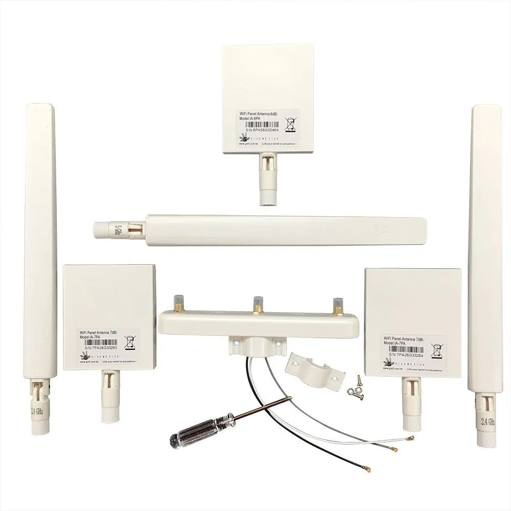 BlueProton DJI Phantom 3 Standard WiFi Signal Range Extender Antenna Kit by ARGtek