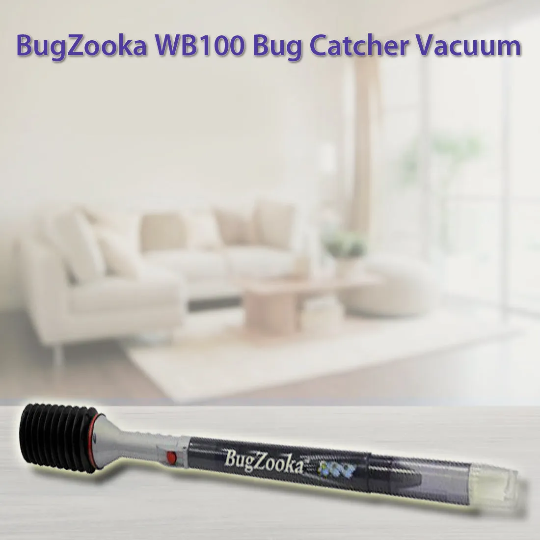 BugZooka WB100: Efficient Bug Catching Vacuum (Two-Pack)