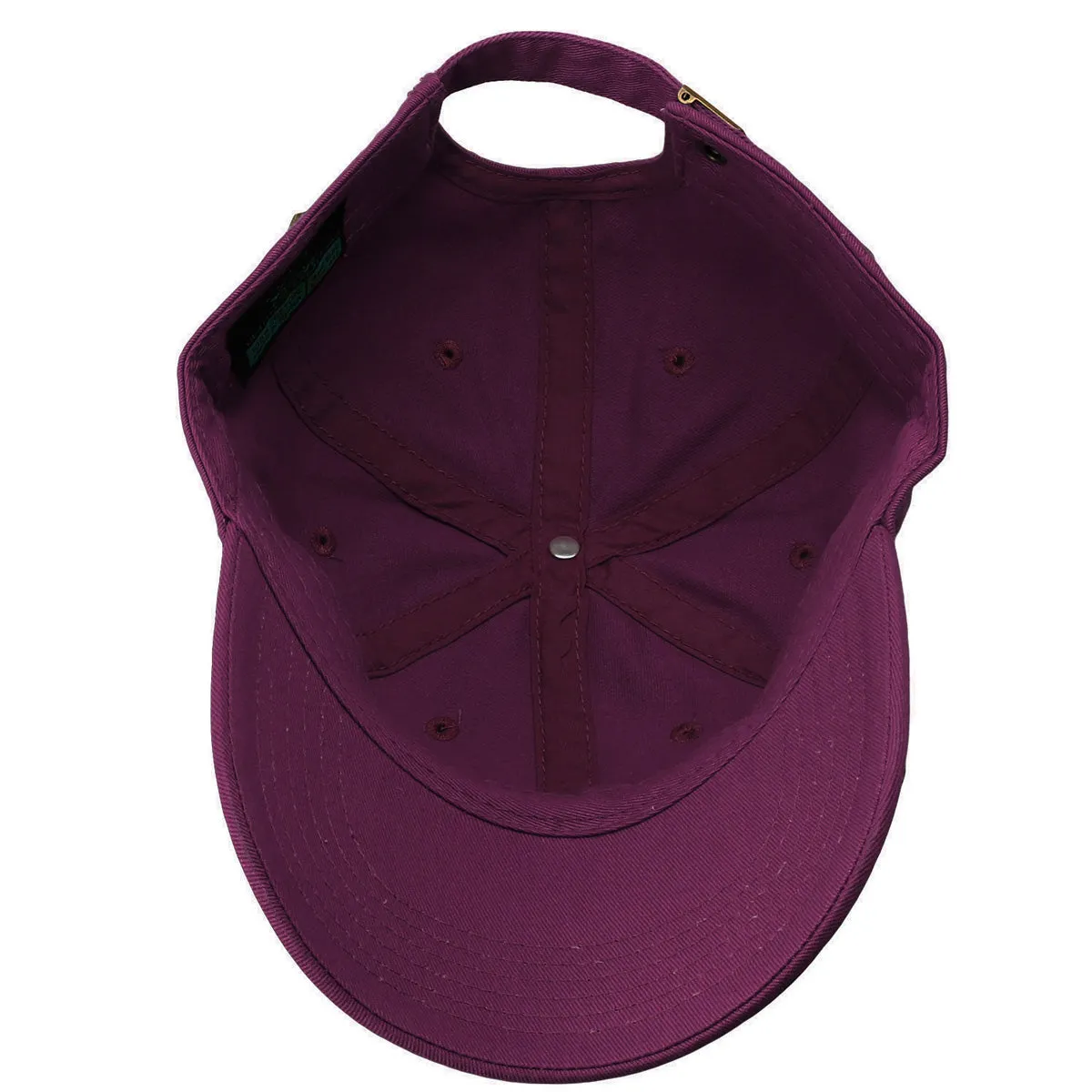 Classic Baseball Cap Soft Cotton Adjustable Size - Mulberry