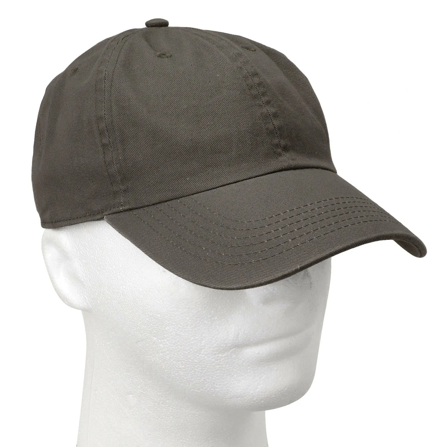 Classic Baseball Cap Soft Cotton Adjustable Size - Olive