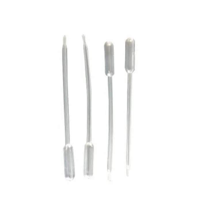 Disposable Plastic Graduated Straws For Cosmetic Dispensing Tools Plastic Dropper Straws