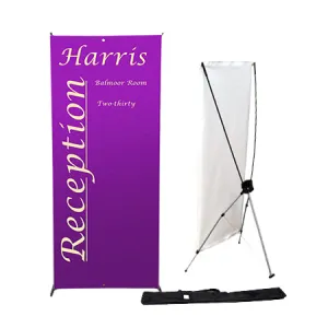 Endura X Banner Stand - 24 in x 63 in