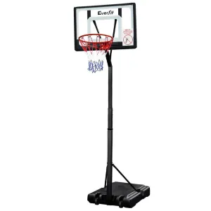 Everfit Adjustable Portable Basketball Stand Hoop System Rim