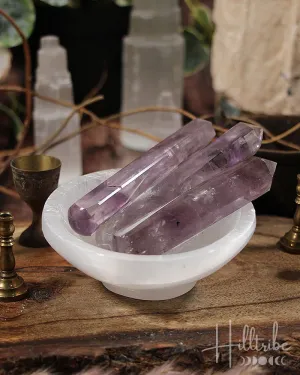 Faceted Amethyst Wand