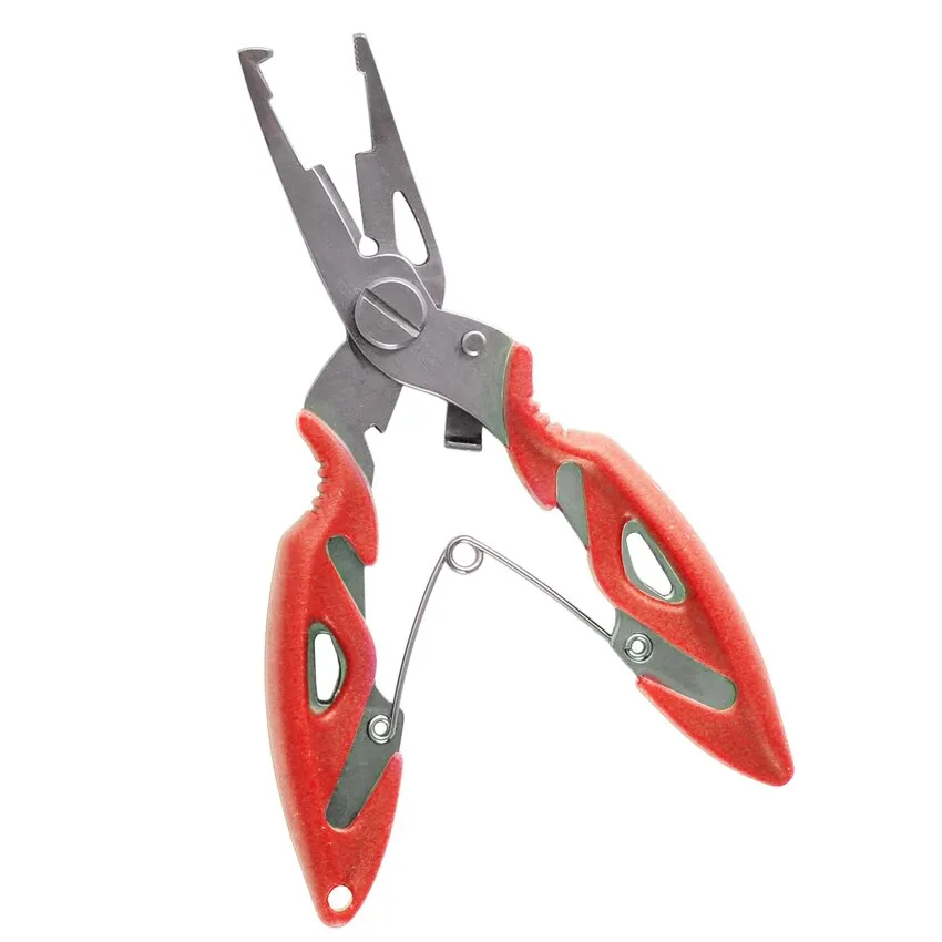 Fishing Quick Knot Tools Stainless Steel Pliers Nipper Line Cutter Clipper Hook Eye Cleaner Hook Sharpener Fly Tying Tool Tackle