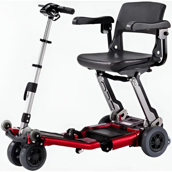 FreeRider USA Luggie Elite 4 Wheel Bariatric Foldable Travel Scooter