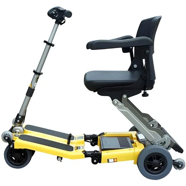 FreeRider USA Luggie Elite 4 Wheel Bariatric Foldable Travel Scooter