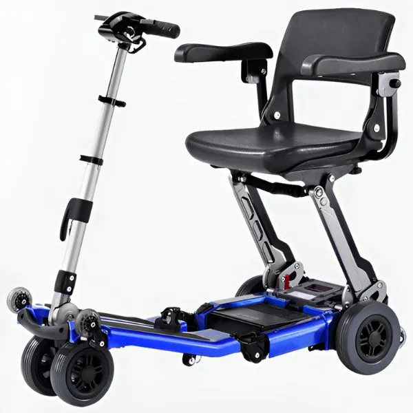 FreeRider USA Luggie Elite 4 Wheel Bariatric Foldable Travel Scooter