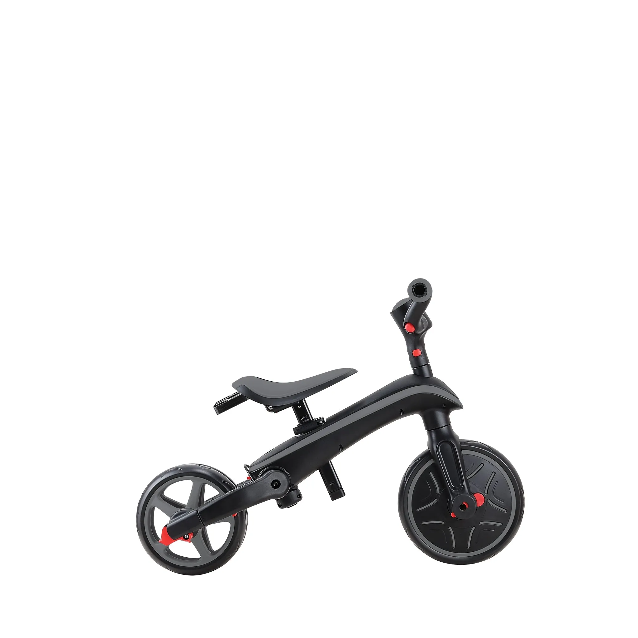 Globber Explorer Trike Foldable 4 in 1 - Black Grey (10m - 5y)