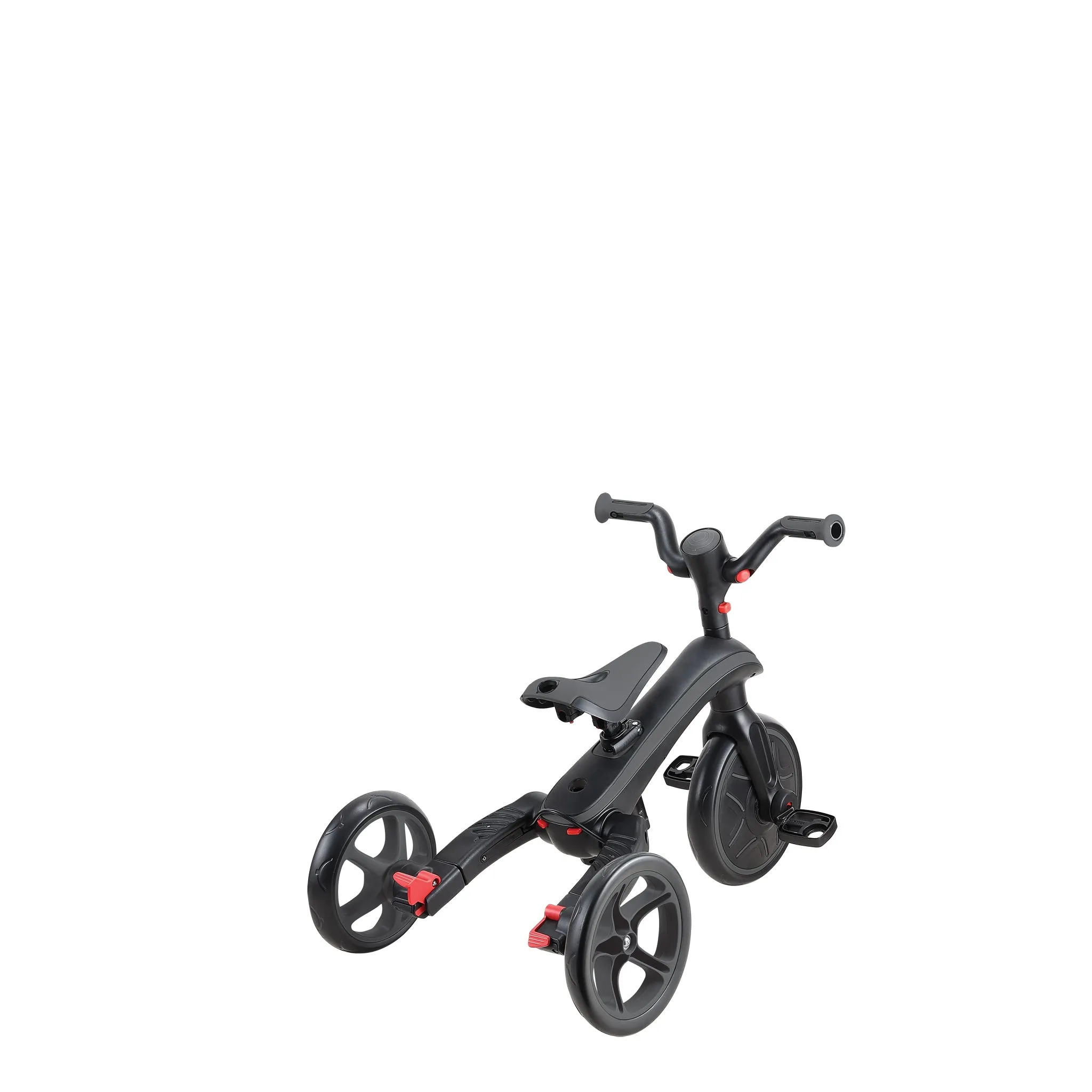 Globber Explorer Trike Foldable 4 in 1 - Black Grey (10m - 5y)