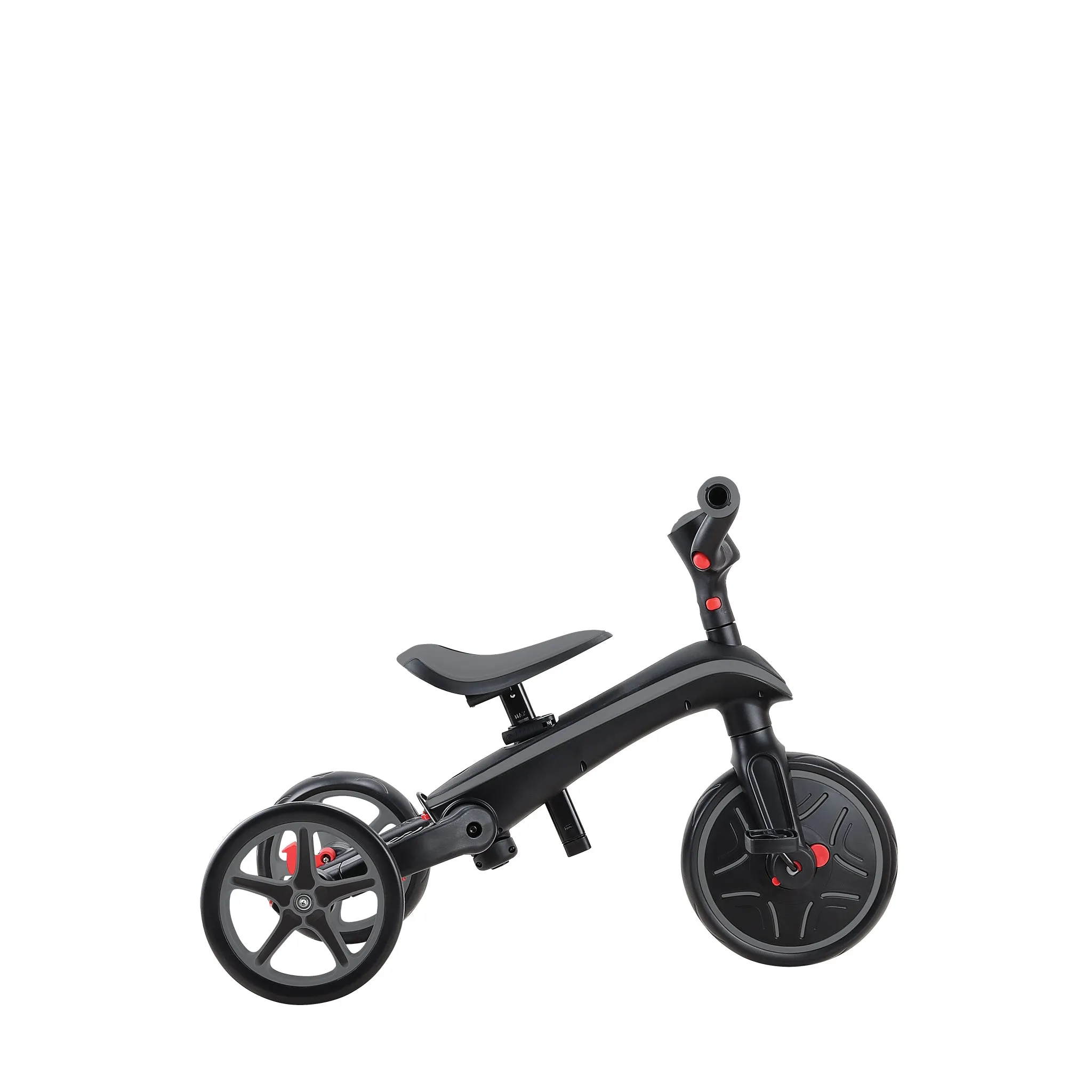 Globber Explorer Trike Foldable 4 in 1 - Black Grey (10m - 5y)