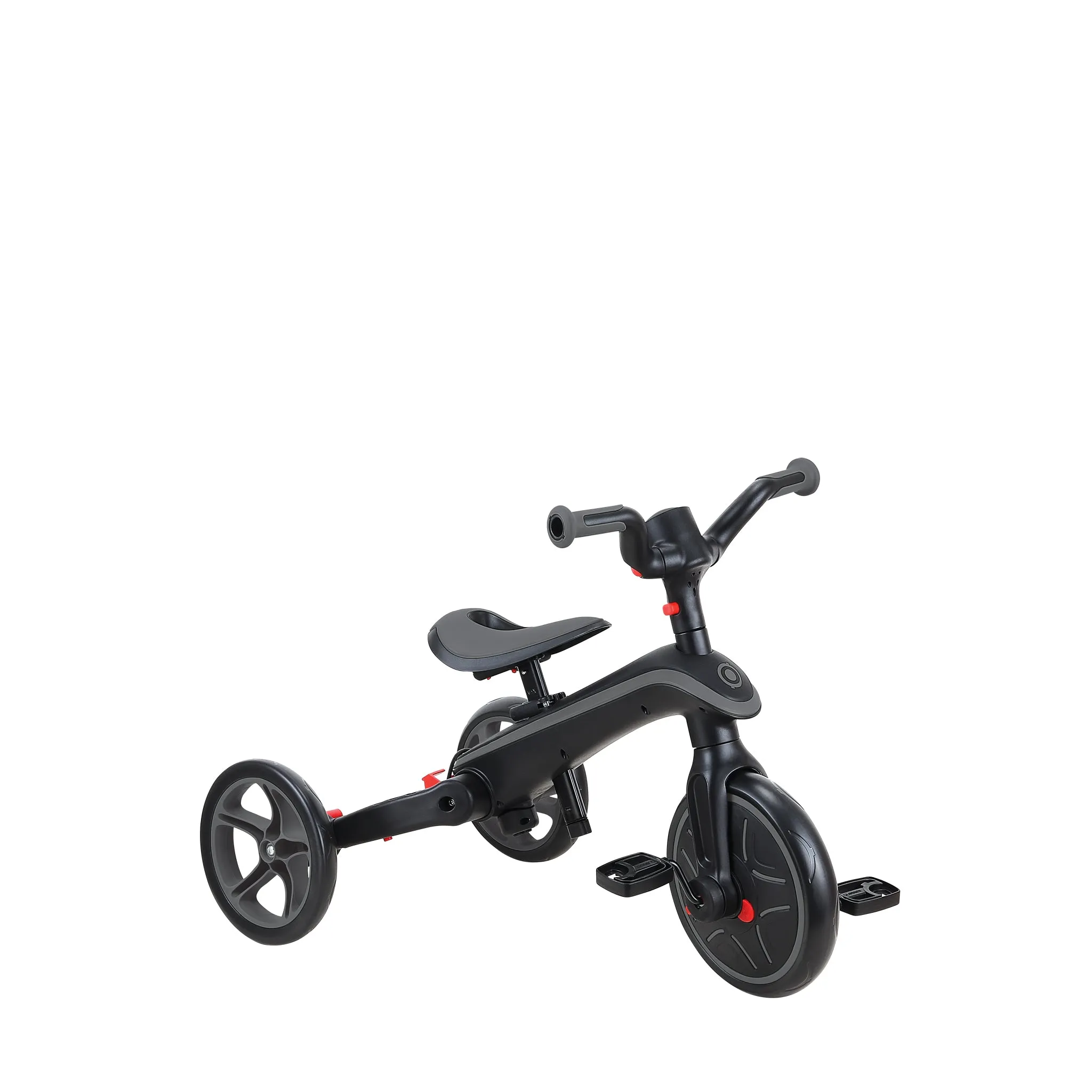 Globber Explorer Trike Foldable 4 in 1 - Black Grey (10m - 5y)