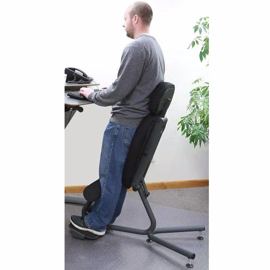 HealthPostures 5050 Stance Move with Seat Extension, Black