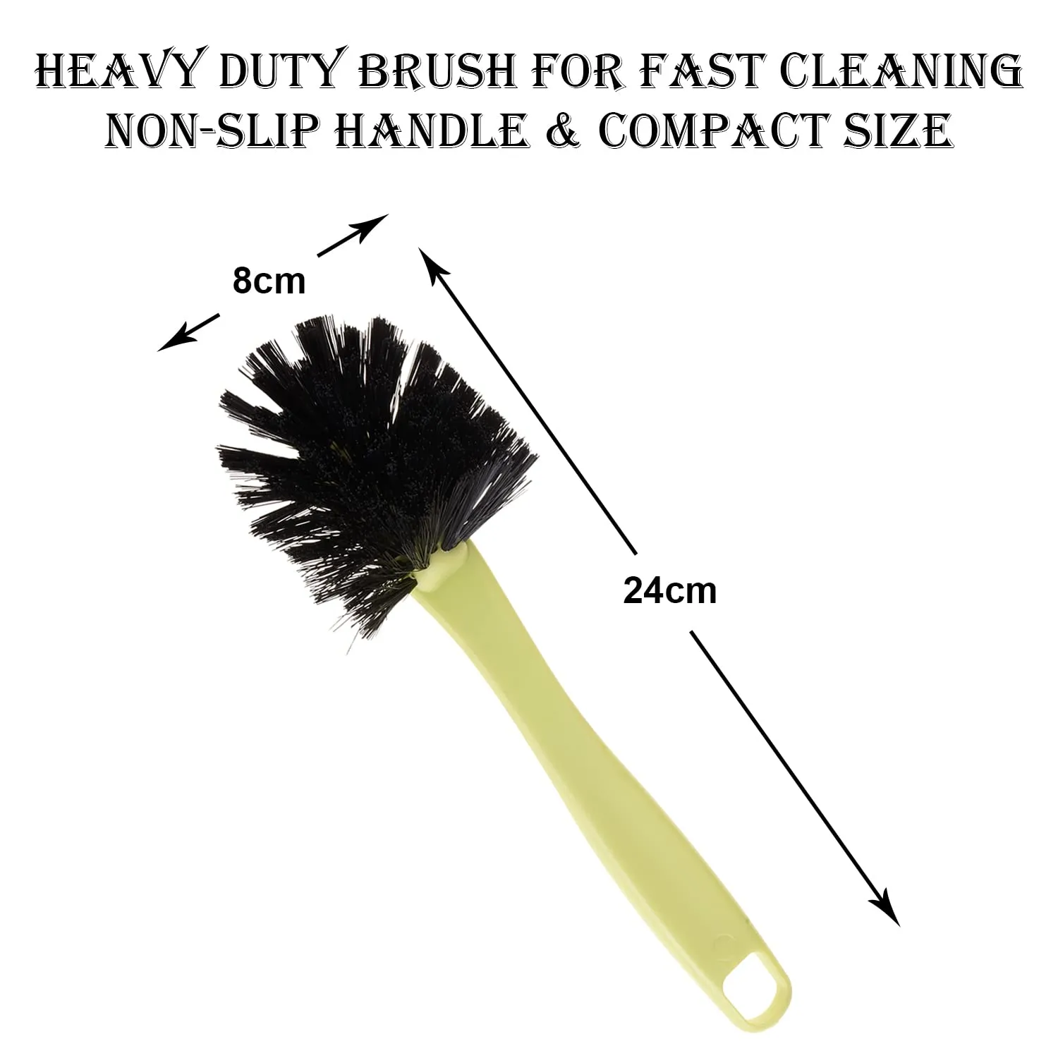 Heart Home Cleaning Brush | Toilet Cleaner Brush | Plastic Pan Brush | Brush for Cleaning Washroom | Bathroom Brush | Toilet Brush | Assorted