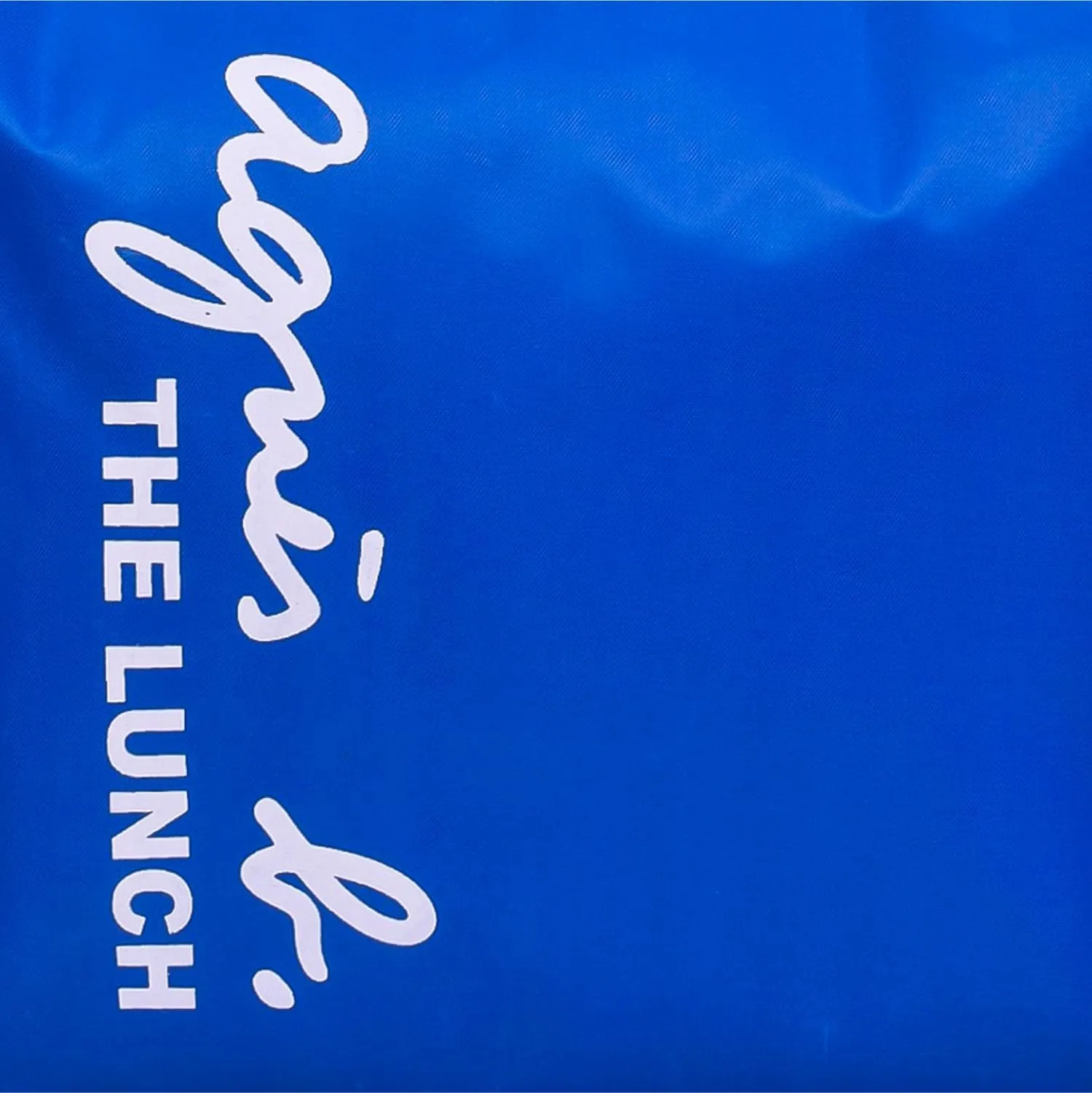 Heart Home Lunch Bag | Parachute Lunch Bag | Lunch Bag for Office | Lunch Bag for College | Lunch Bag for Adults | Zipper Lunch Bag with Handle | The Lunch Bag | Royal Blue