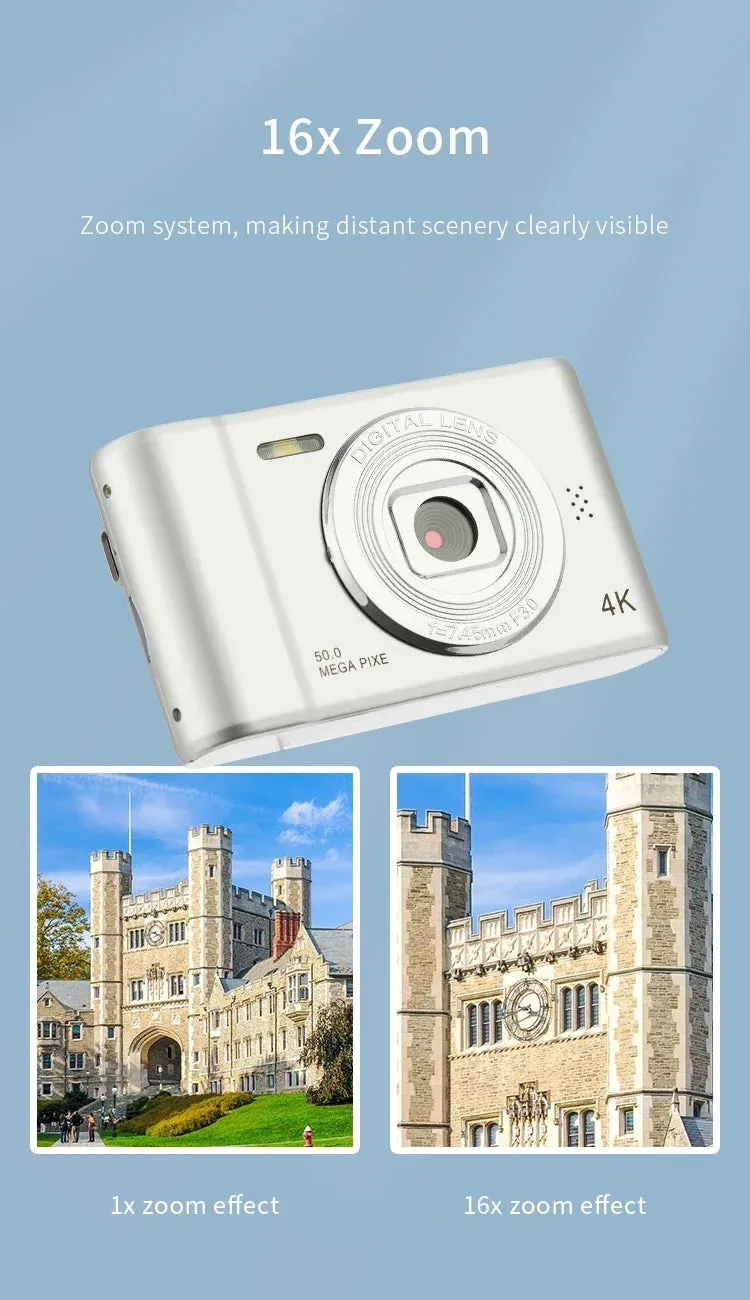 High Resolution 50MP Digital Camera for Photography