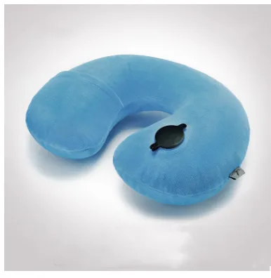 Inflatable U Shaped Pillow Travel Inflatable Pillow  Car Neck Pillow Lunch Break Pillow Neck Pillow Portable