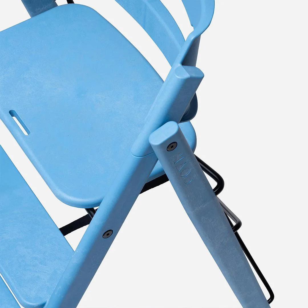 KAOS Klapp Highchair - Swedish Blue