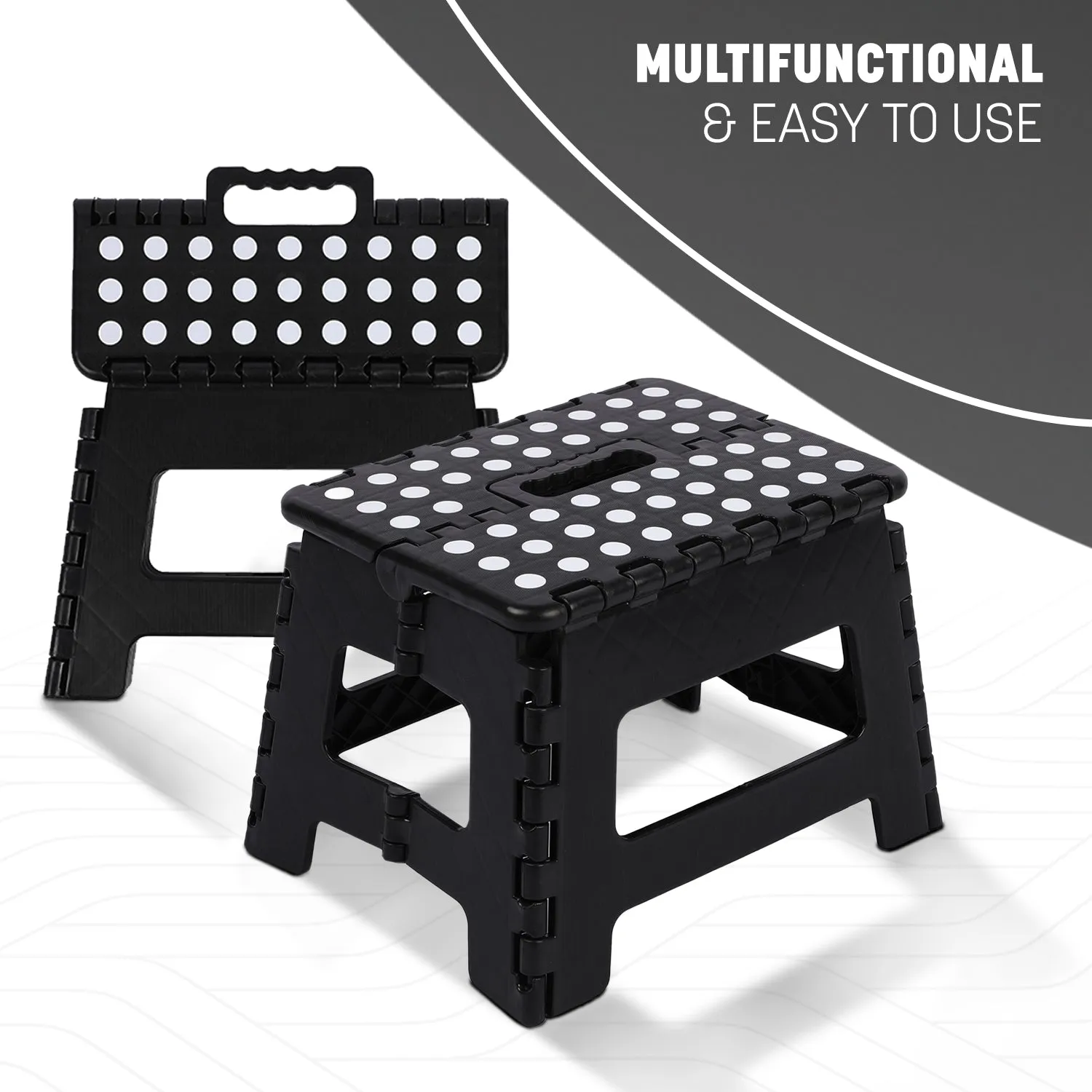 KEPLIN Heavy Duty Folding Step Stool