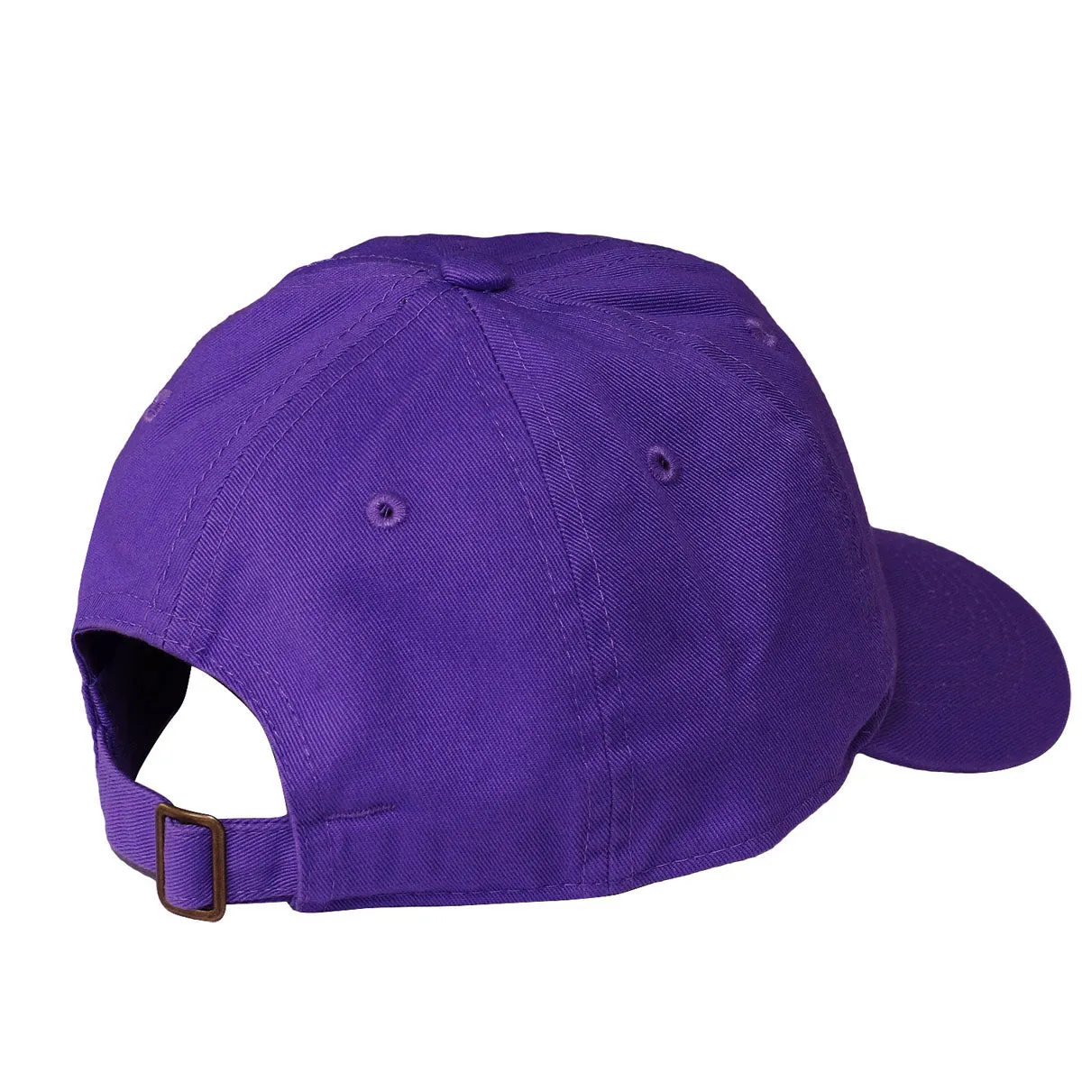 Kids Baseball Cap Cotton Adjustable Size - Dark Purple