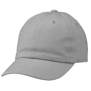 Kids Baseball Cap Cotton Adjustable Size - Gray