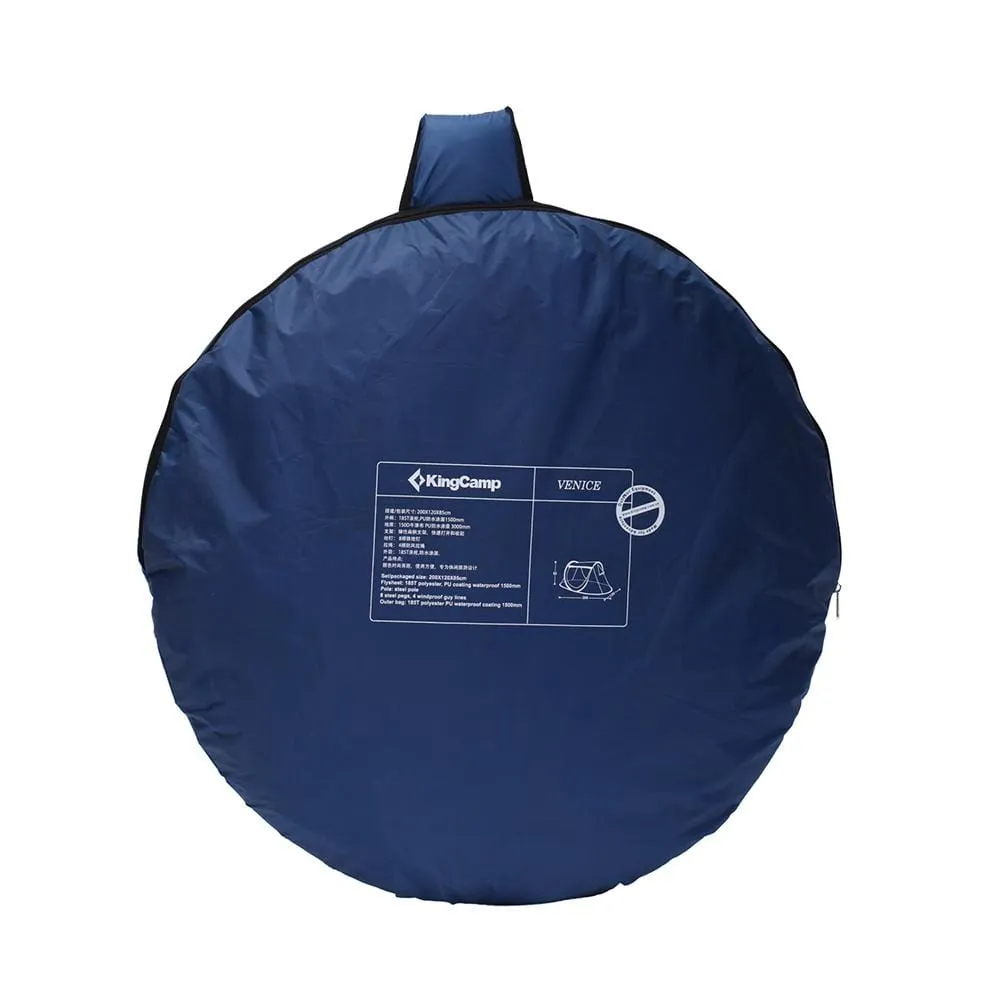 KingCamp Venice Pop-Up Lightweight Camping Tent (Blue)