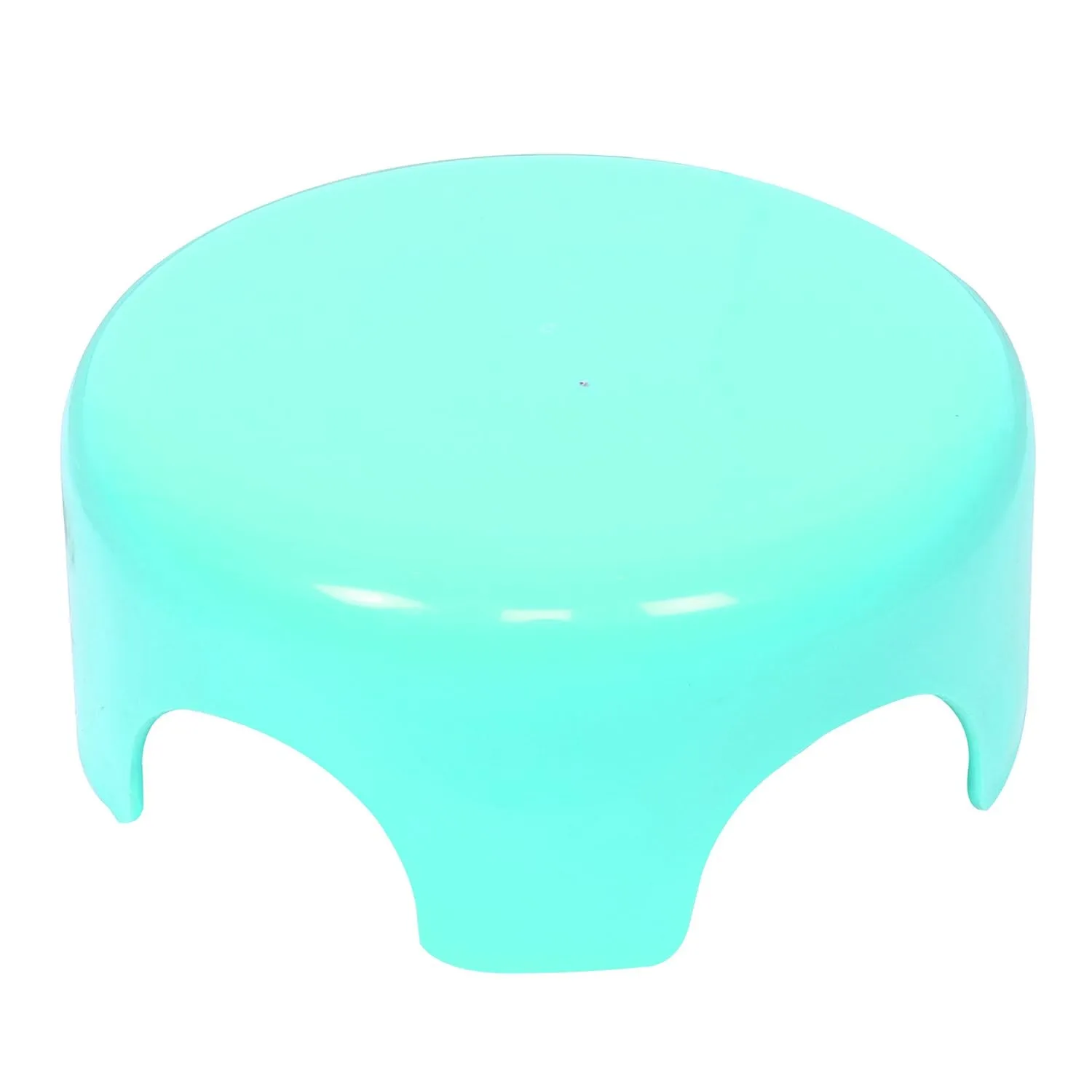 Kuber Industries Bathroom Stool | Plastic Bathroom Stool for Bathing | Bathroom Stool for Senior Citizen | Patla for Toilet | Sumo Stool | Green