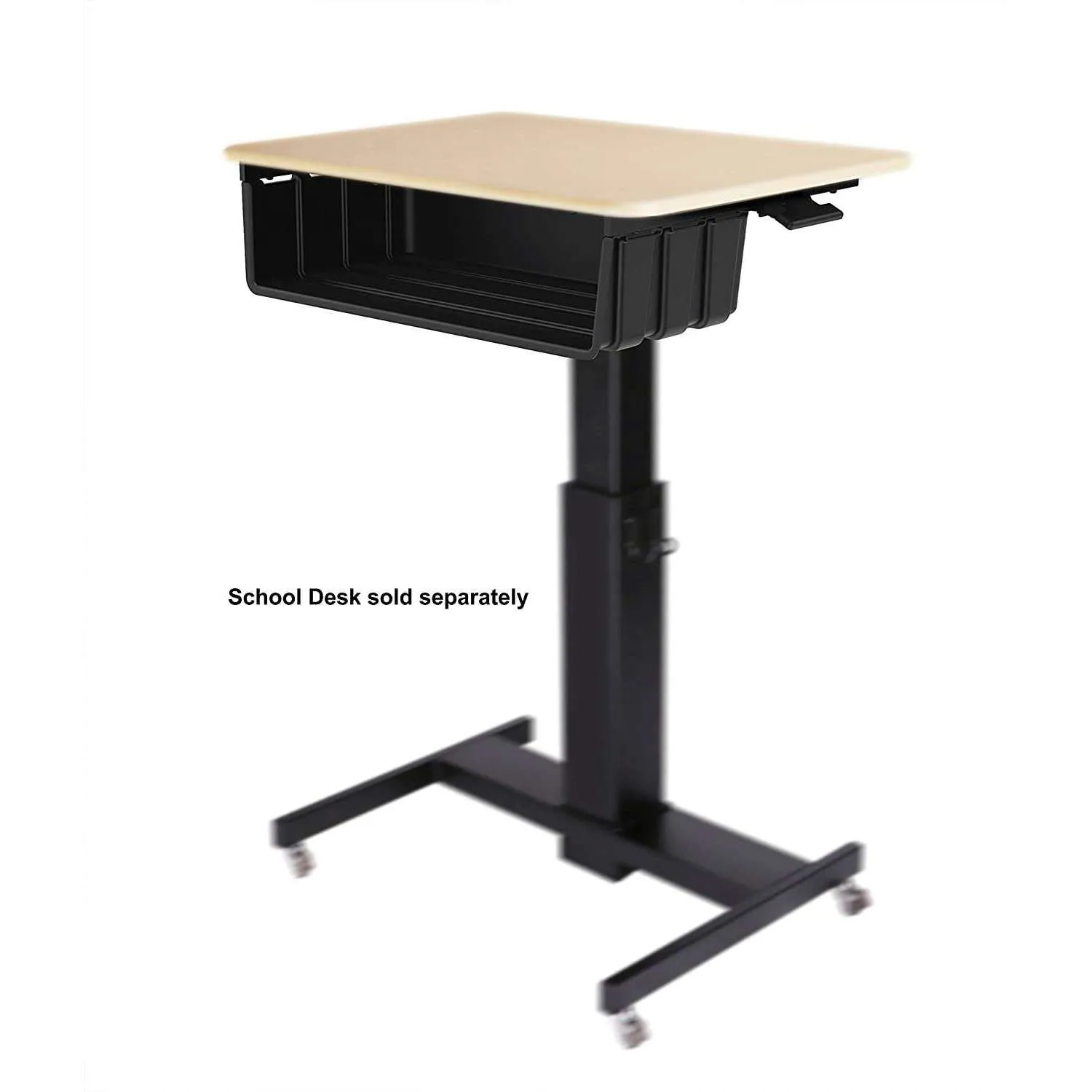 Lorell/Rocelco Book Box for 28" Height Adjustable Mobile School Standing Desk, R MSD-BB