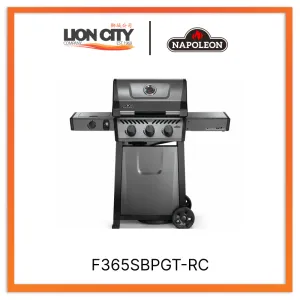 Napoleon F365SBPGT-RC Freestyle 365 BBQ Grill With Range Side Burner