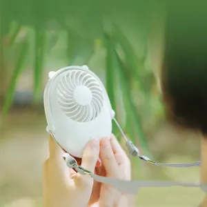 Neck Fan Portable Mini Usb 5V Cooler Rechargeable Outdoor Office Travel Handheld Silent Small Cooling Fans Portable Fan Hanging