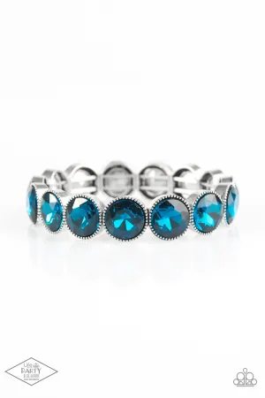 Number One Knockout - Blue Paparazzi Bracelet