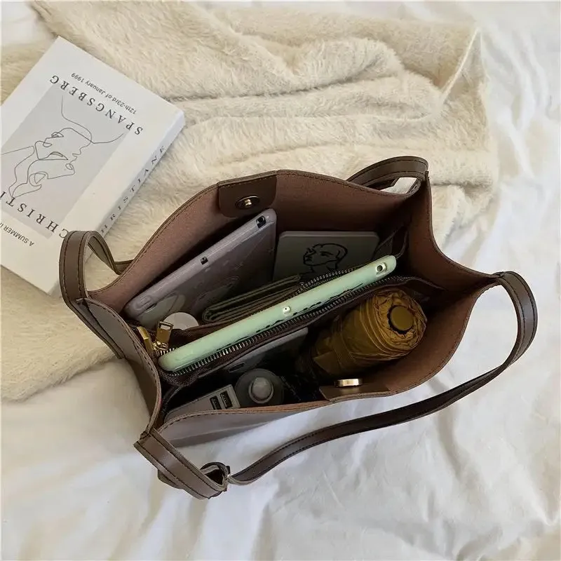 Olives Vegan Leather Tote