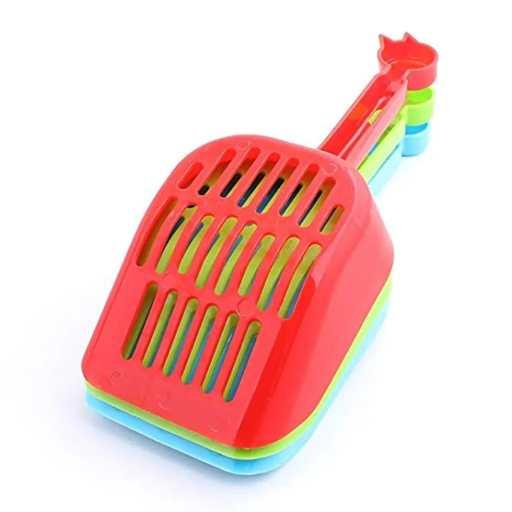 Petcrux Exclusive Multicolor Scoopable Litter Scooper for Cats