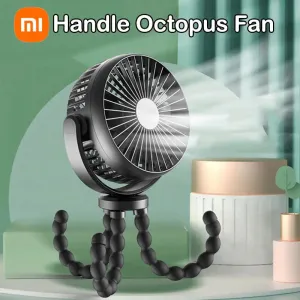 Portable Octopus Stroller Fan