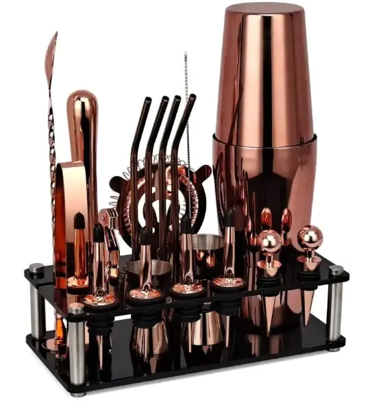 Premium 20-Piece Bartender Kit – Mix Cocktails with Ease