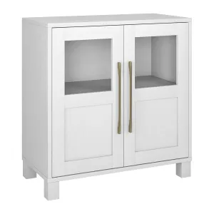 relaxed Holbrook Rectangular Accent Cabinet, Alder White