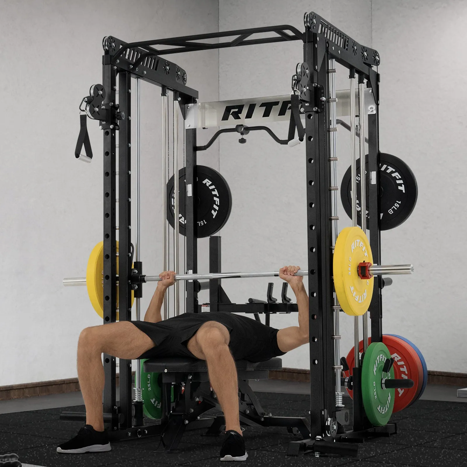 RitFit M1 2.0 Smith Machine Home Gym Package Comprehensive All-In-One Workout System