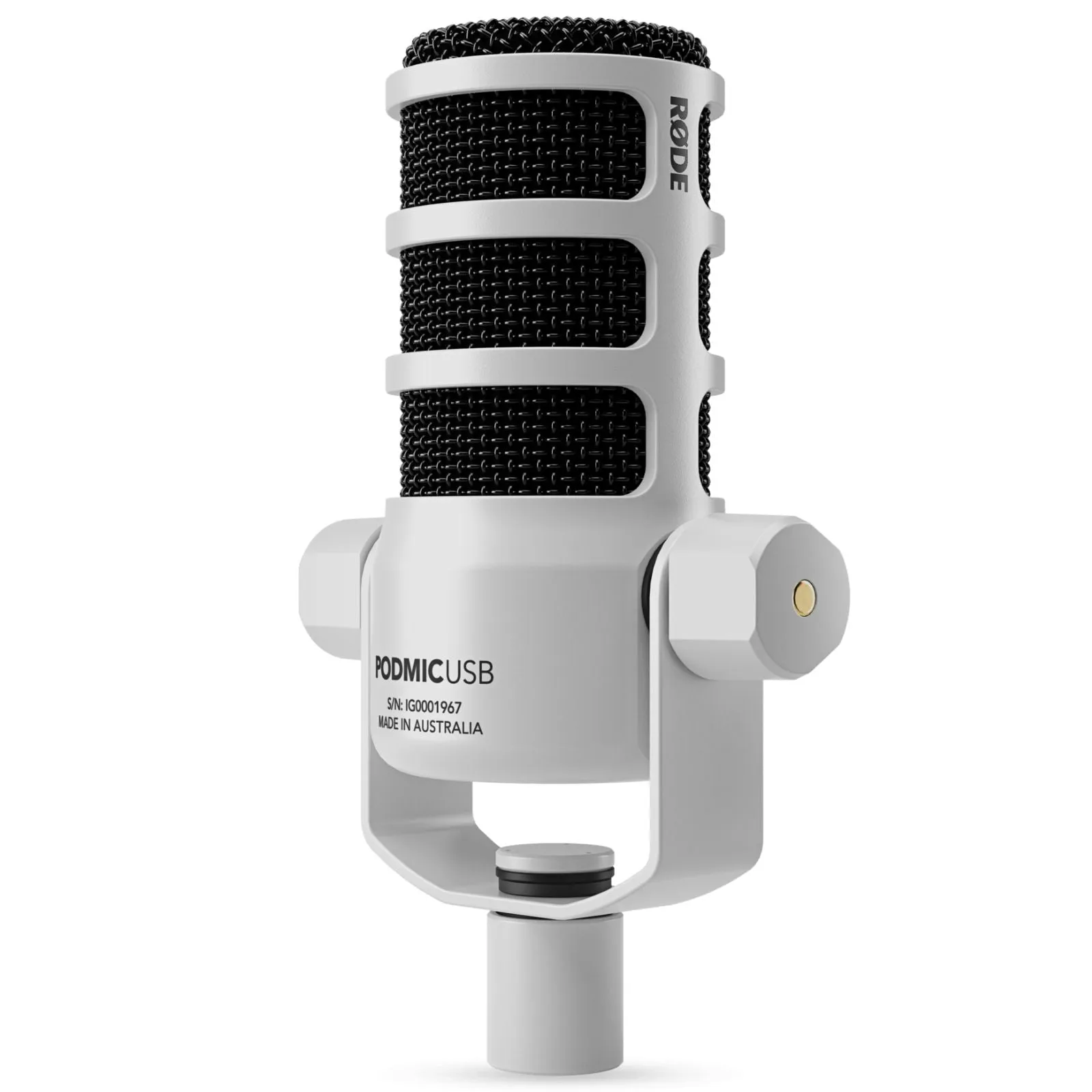 Rode PodMic Versatile Dynamic Microphone (White)