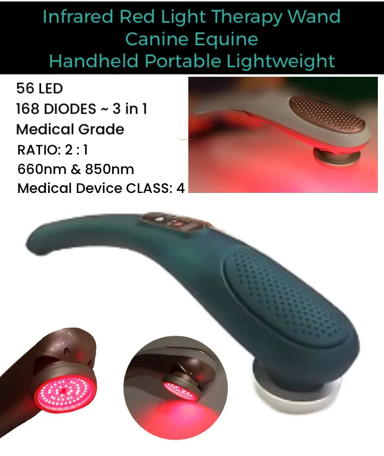 Sold out - Canine Equine Infrared Red Light Therapy Wand Cordless Portable Lightweight