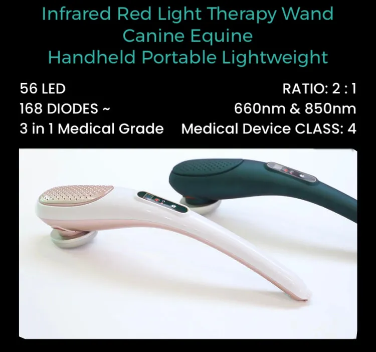 Sold out - Canine Equine Infrared Red Light Therapy Wand Cordless Portable Lightweight