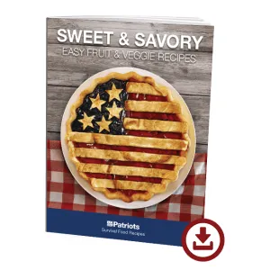 Sweet & Savory Easy Fruit & Veggie Recipes - Digital Report