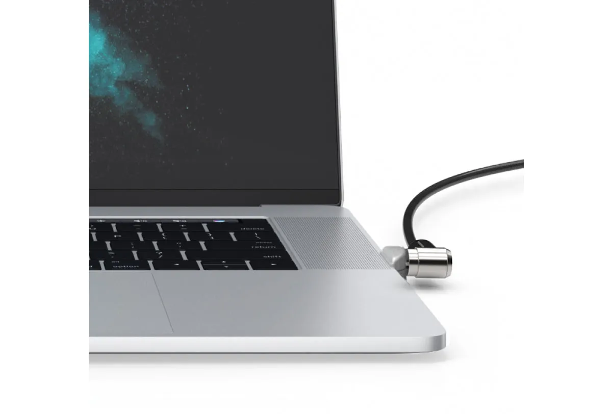 Touchbar With Keyed Cable Lock